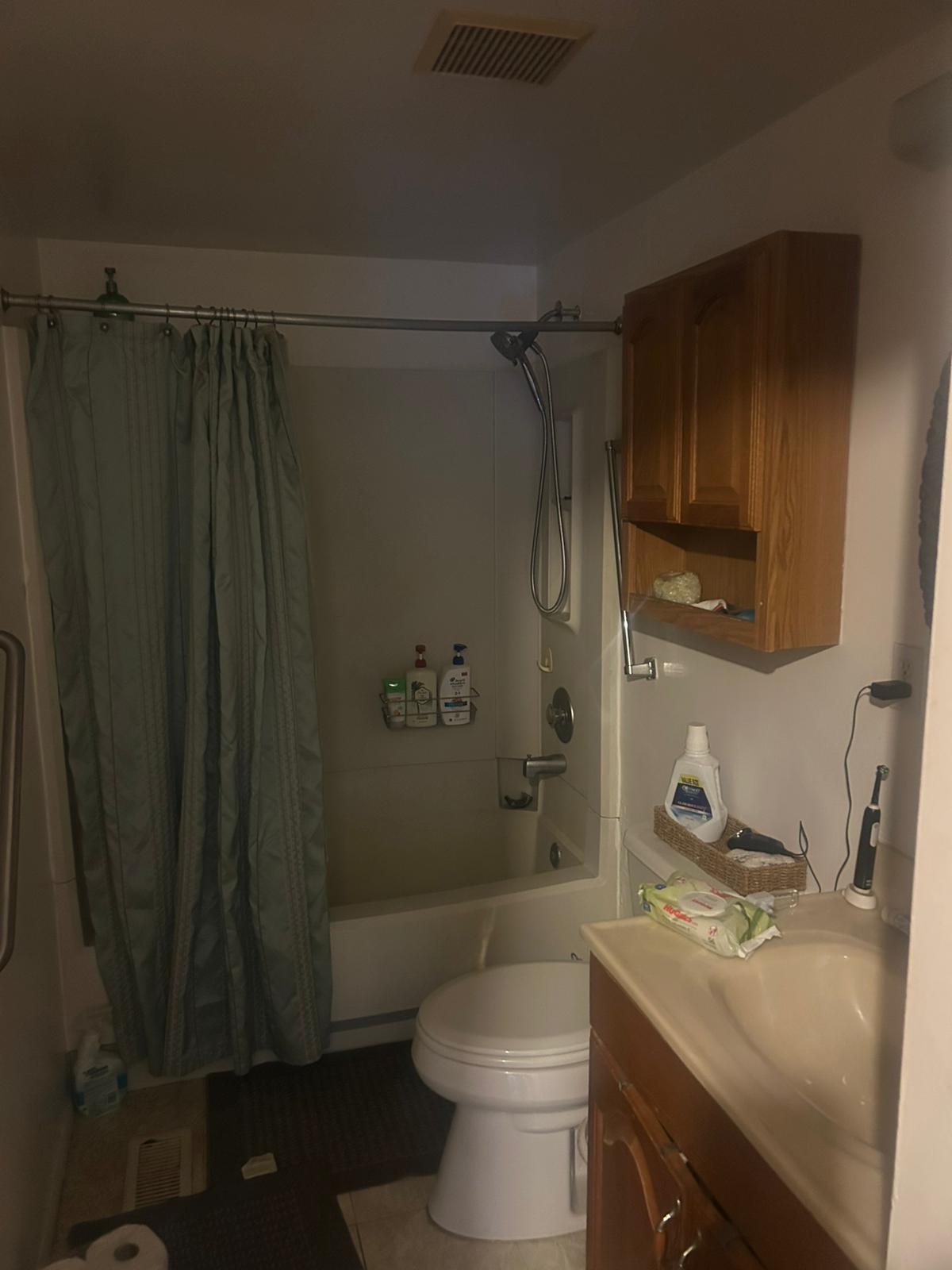 Bathroom Water Damage Restoration & Full Renovation