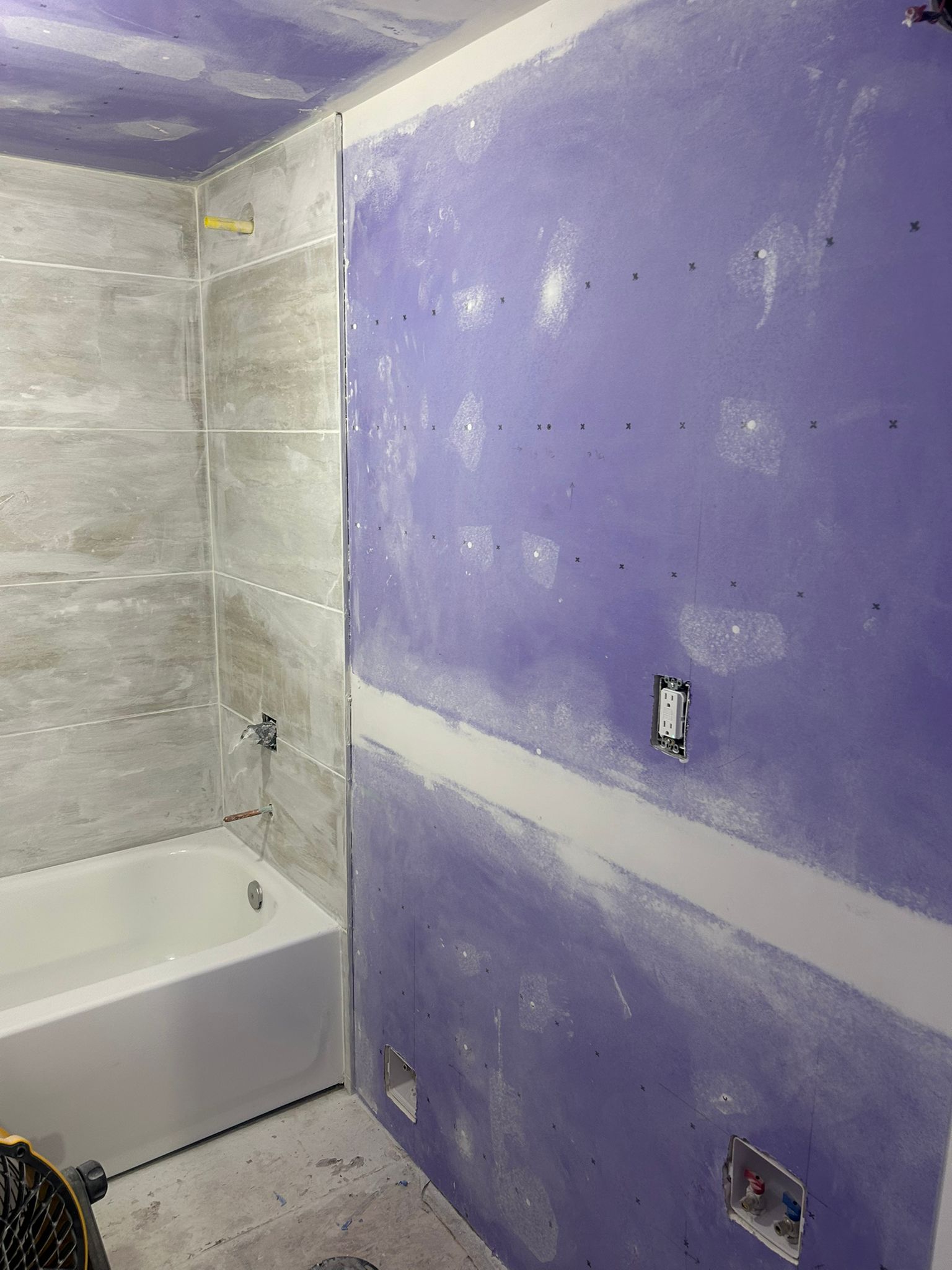 Bathroom Water Damage Restoration & Full Renovation