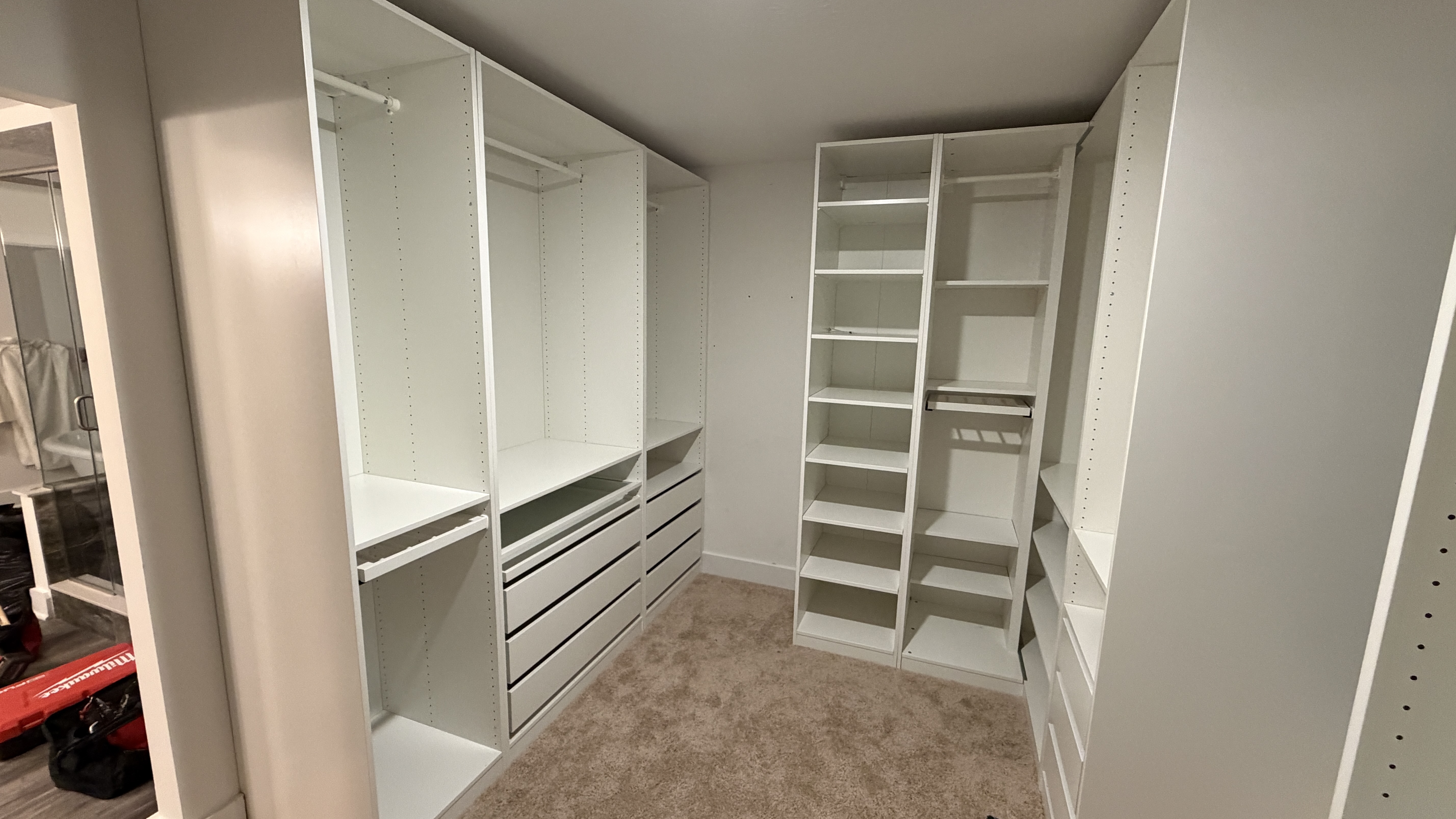 Custom IKEA Closet Organization & Installation