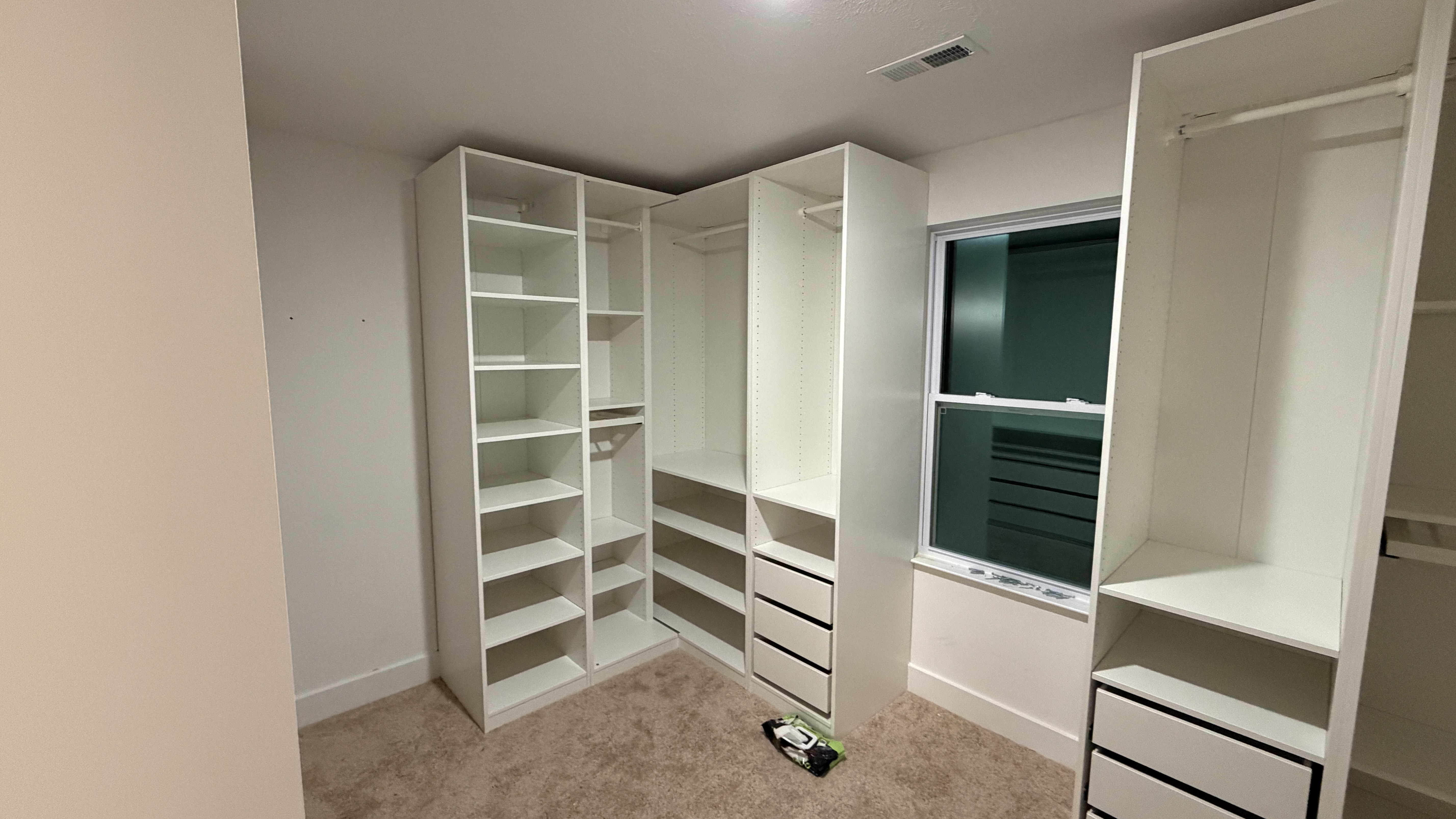 Custom IKEA Closet Organization & Installation