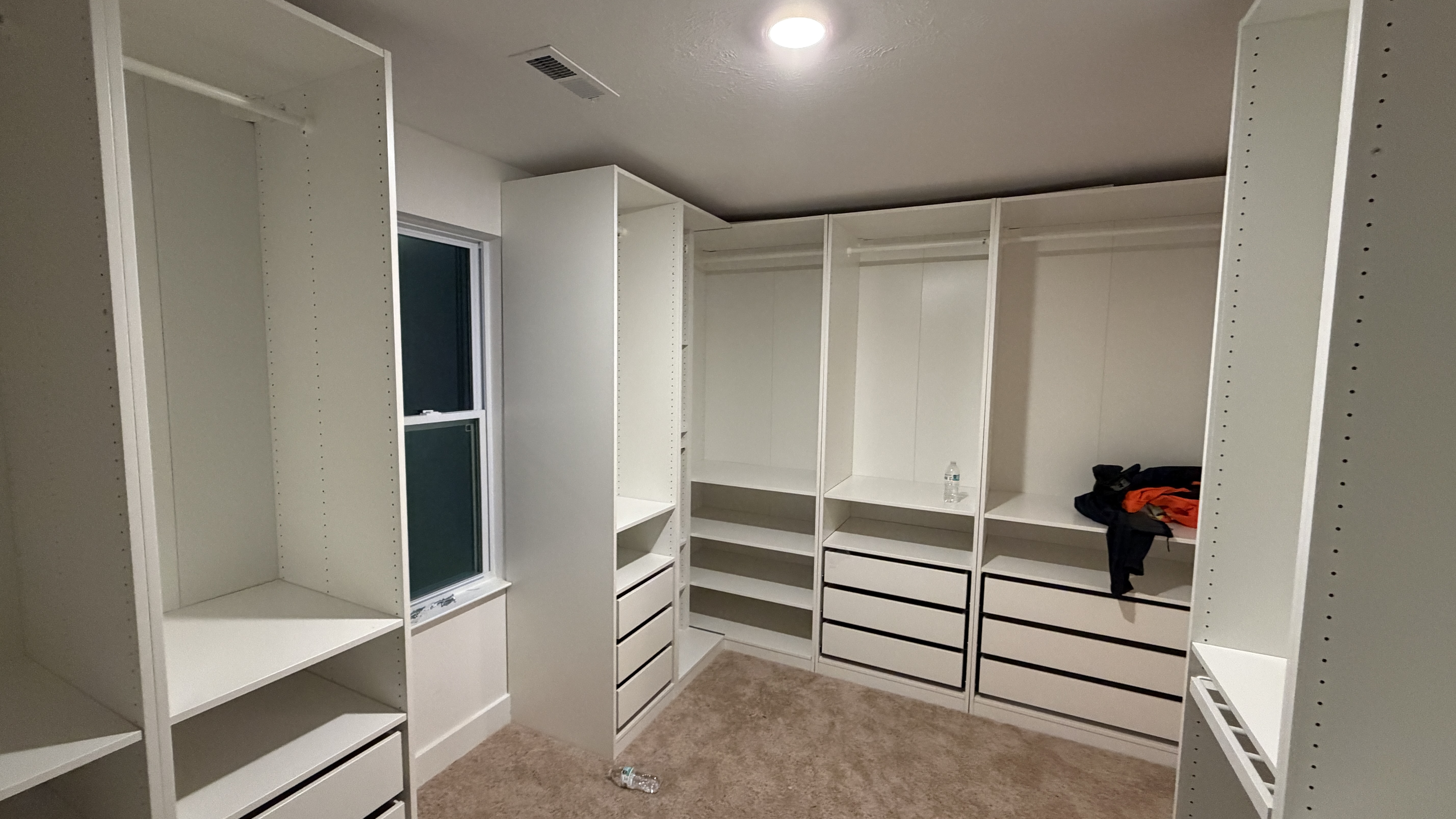 Custom IKEA Closet Organization & Installation After