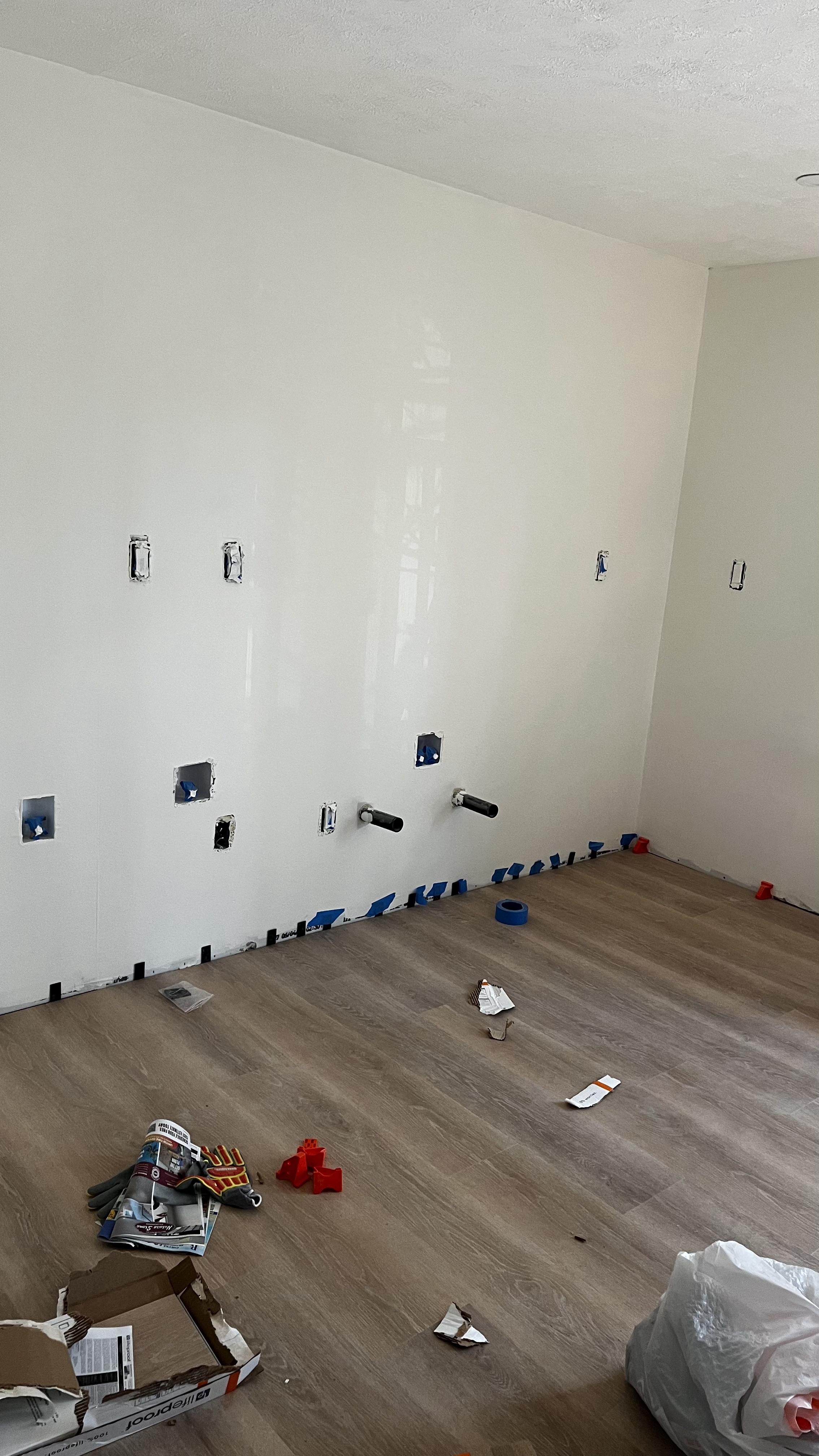 Whole-Home Seamless Vinyl Flooring Installation After