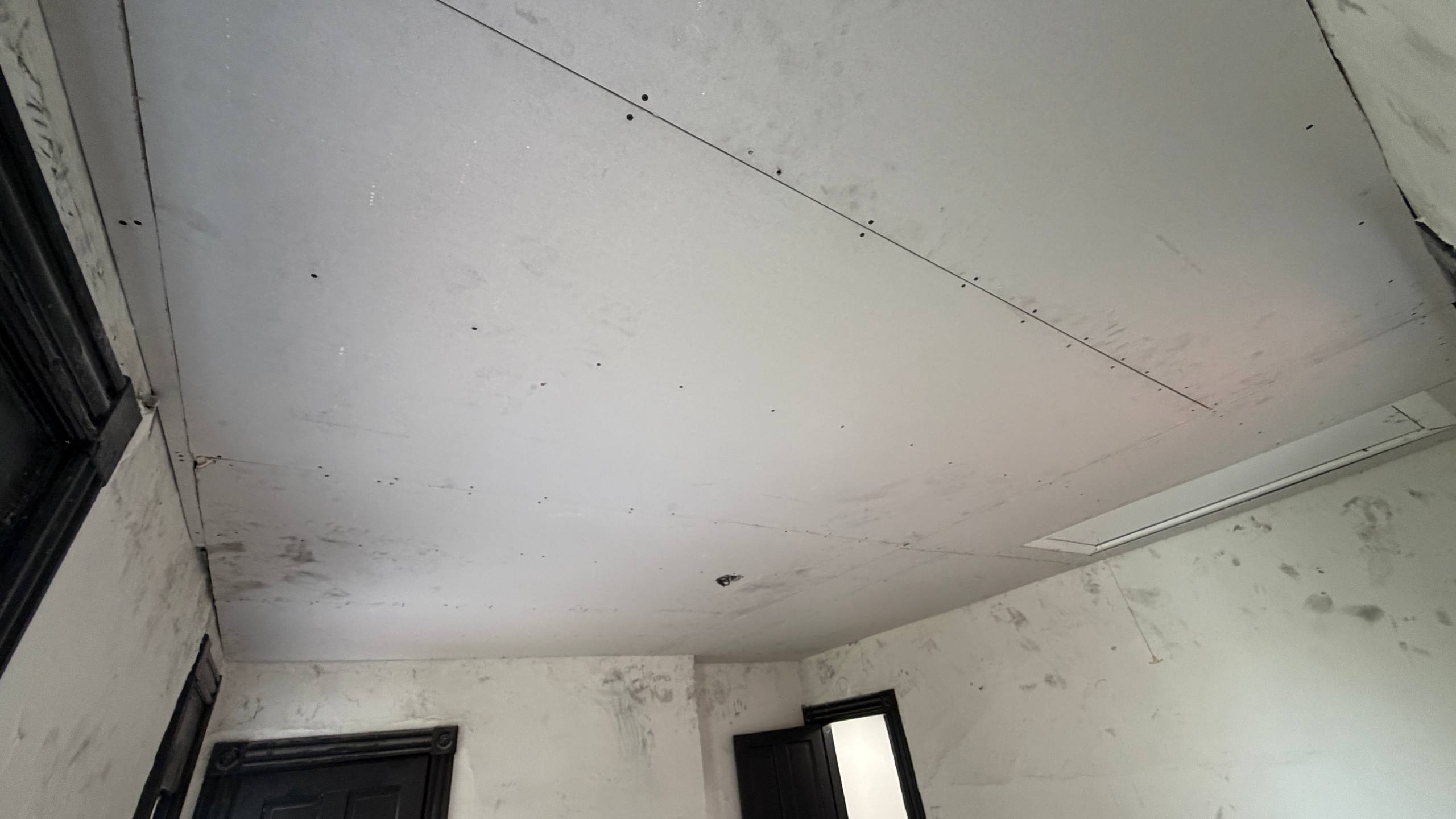 OLD CEILING RECONSTRUCTION & DRYWALL INSTALLATION